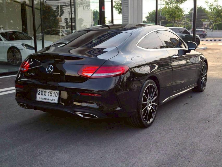 รหัสรถ KPV1510 2018 BENZ C250 2.0 COUPE AMG DYNAMIC 9 เกียร์ 11