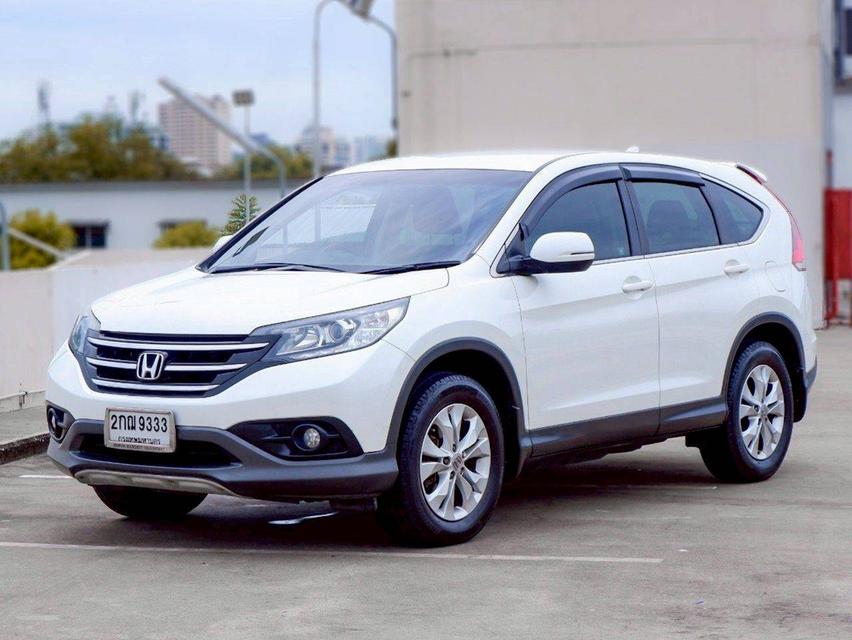 HONDA CRV 2.0 E (i-VTEC) เกียร์ Auto 4WD สีขาวมุก ปี 2014