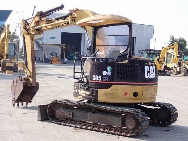 รถแบคโฮ CAT305C 4