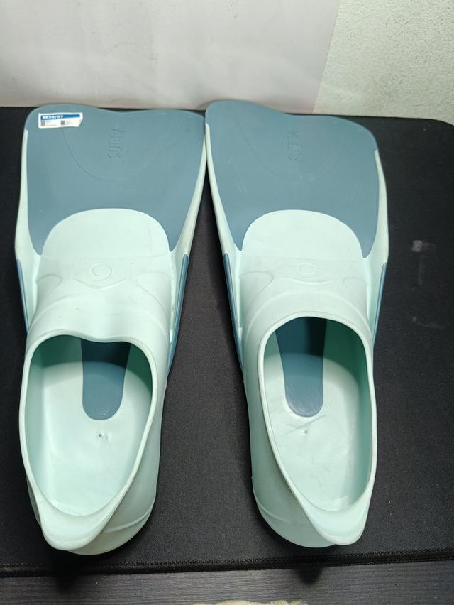 ตีนกบดำน้ำตื้น Subea สีฟ้ามิ้นท์ ไซส์ EU 36/37 Made in Italy