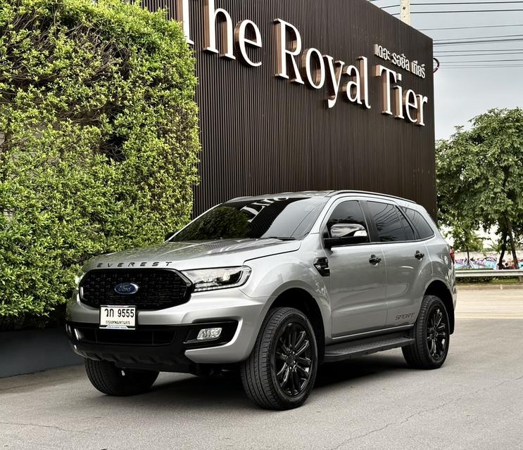 FORD EVEREST 2.0 TURBO  SPORT AUTO ปี22 ไมล์น้อยสุดในตลอด 20,000 โล เท่านั้น