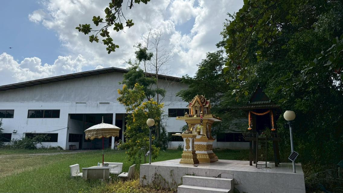 (เจ้าของขายเอง)ขายโกดังขนาดใหญ่ 2อาคาร 16ไร่ 2งาน 5625ตรม. โฉนด นส4จ. ผังสีชมพู อ.เมือง ราชบุรี พื้นที่นี้ไม่เคยโดนน้ำท่วม 3