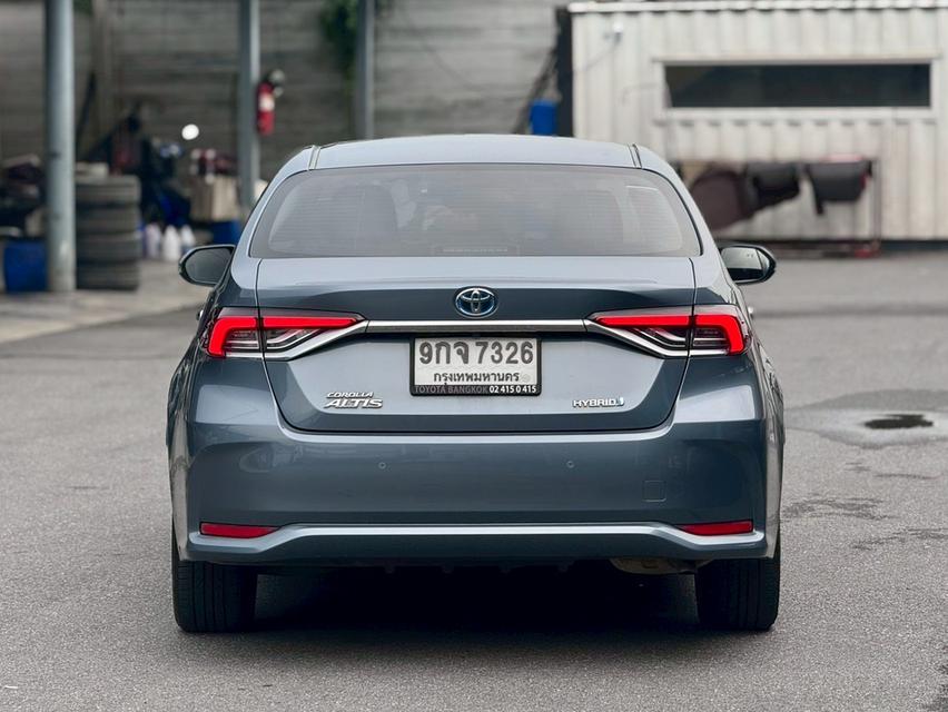 TOYOTA  ALTIS  Sedan 4dr Hybrid High E-CVT 7sp FWD 1.8สีเทา  Y2019 เกียรออโต้  3