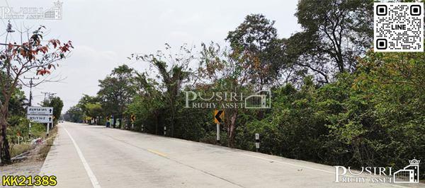 ขายที่ 18 ไร่ ติดถนนเส้นวัดคลองตัน ที่สวยสี่เหลี่ยมสวย หน้ากว้างติดถนนถึง 100 เมตร ด้านหลังติดคลอง บรรยากาศดี - KK2138S 3