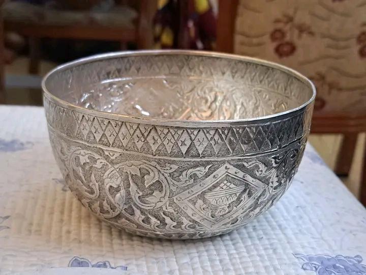 ขันเงิน ขนาด5.8นิ้ว น้ำหนัก142กรัม 1300รวมส่ง