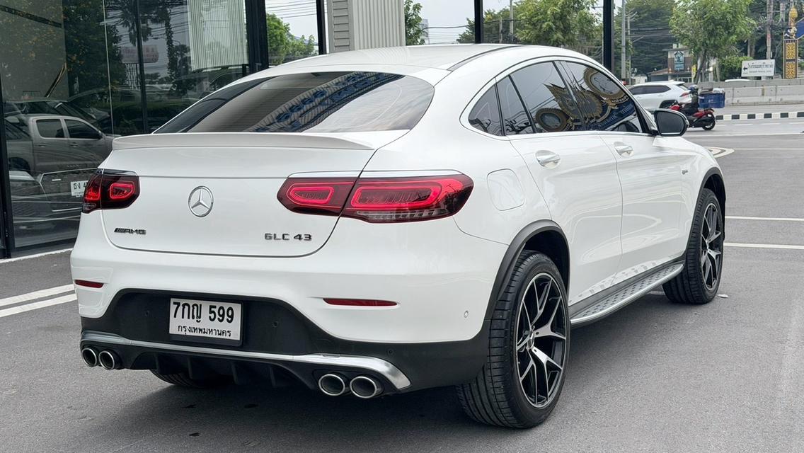 2020 BENZ GLC 43 COUPE 4 Matic สีขาว Milage 82,XXX KM รถสวย ไม่มีอุบัติเหตุ เซอร์วิส ตามระยะ รูปที่ 8