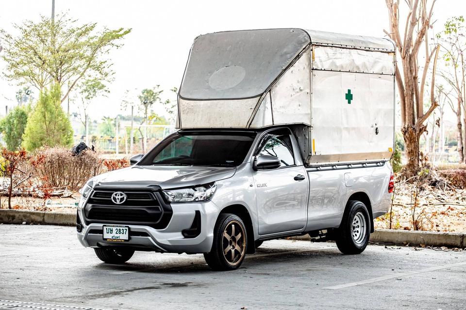 TOYOTA HILUX REVO 2.4 ENTRY STANDARD CAB ปี 2020 สีเทา  