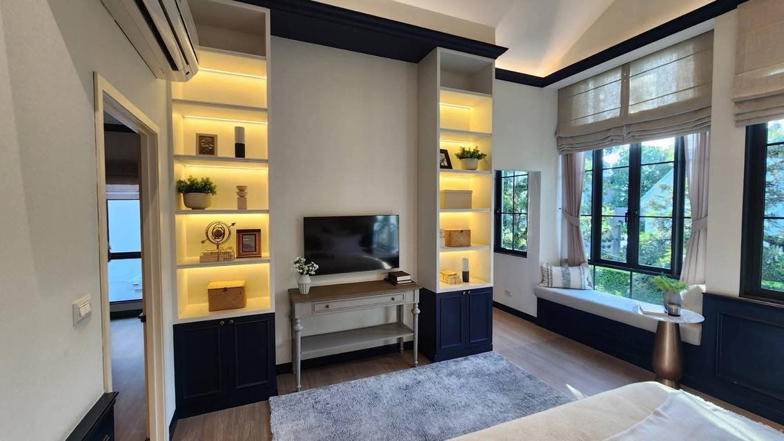 ขาย/ ให้เช่า บ้านเดี่ยว2 ชั้นตกแต่งหรู  สราญสิริ พระราม 2 6