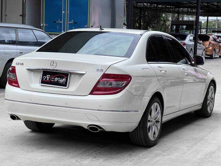 ขายรถ Benz C230 2.5 W204 Avantgarde ปี 2008 สีขาว เกียร์ออโต้ รูปที่ 5