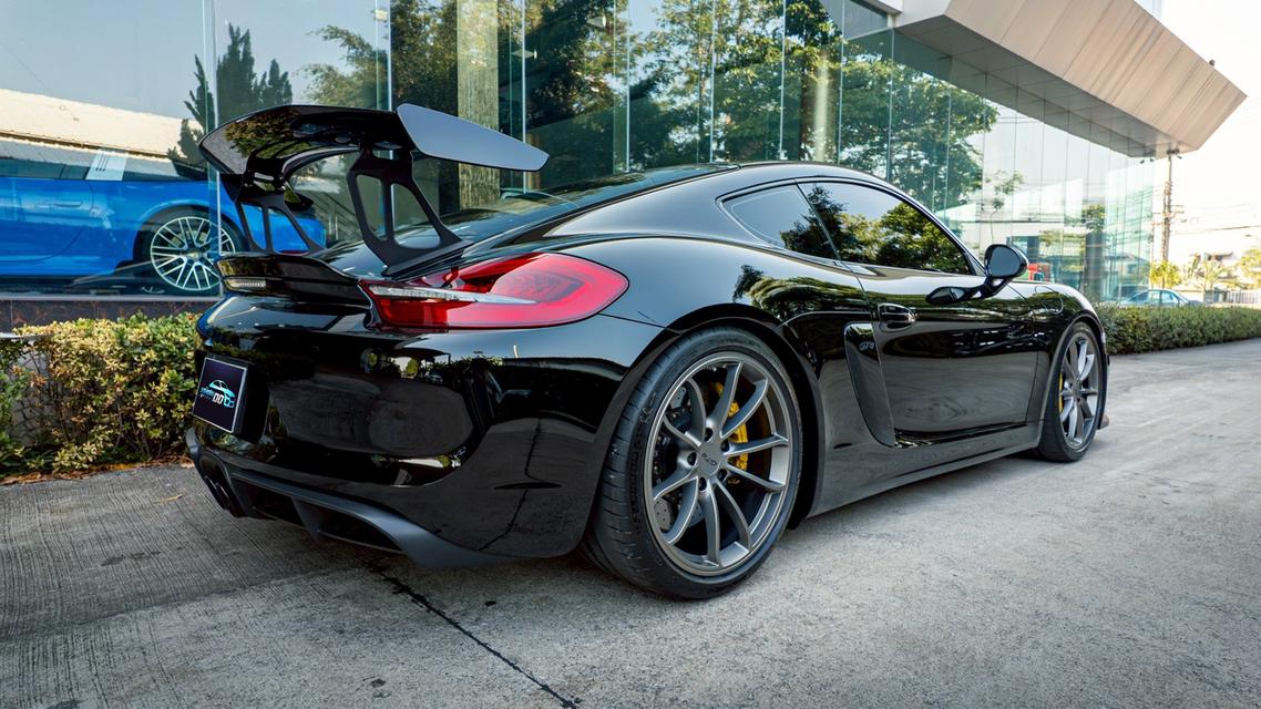 Porsche Cayman GT4 2016 สีดำ รถศูนย์ AAS คันเดียวในไทย รูปย่อยที่ 3