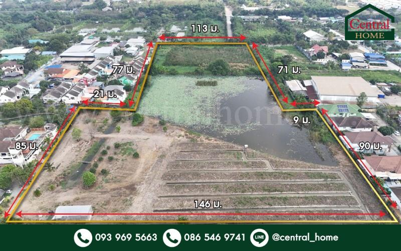 ที่ดินเปล่า 12 ไร่ 2 งาน 82 ตร.วา ติดถนน บางบอน 4 1