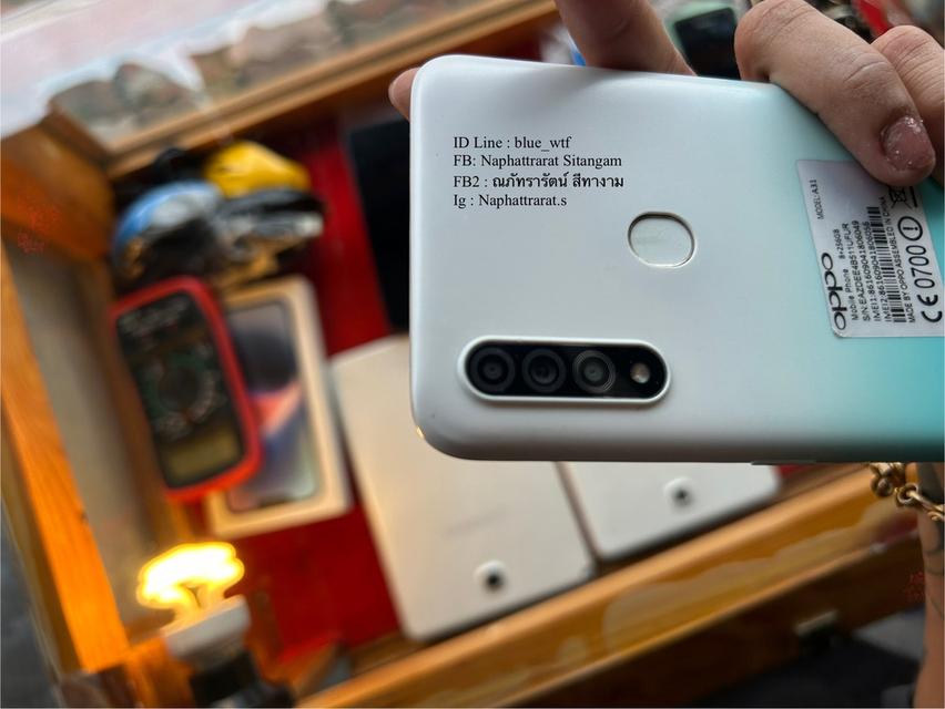 OPPO A31 2020 สีGreen Rom128Ram4 กล้องTriple สภาพสวย ใช้งานปกติ 7