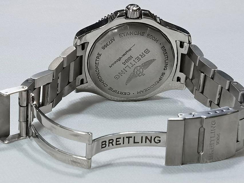 ขาย นาฬิกา watch Breitling Superocean 42 mm White Dial ราคาดี 5