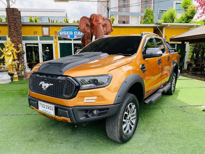 FORD RANGER 2.0 DOUBLE CAB WILDTRAK HI-RIDER ปี 2020 ✅ รถเจ้าของมือเดียว รูปที่ 2