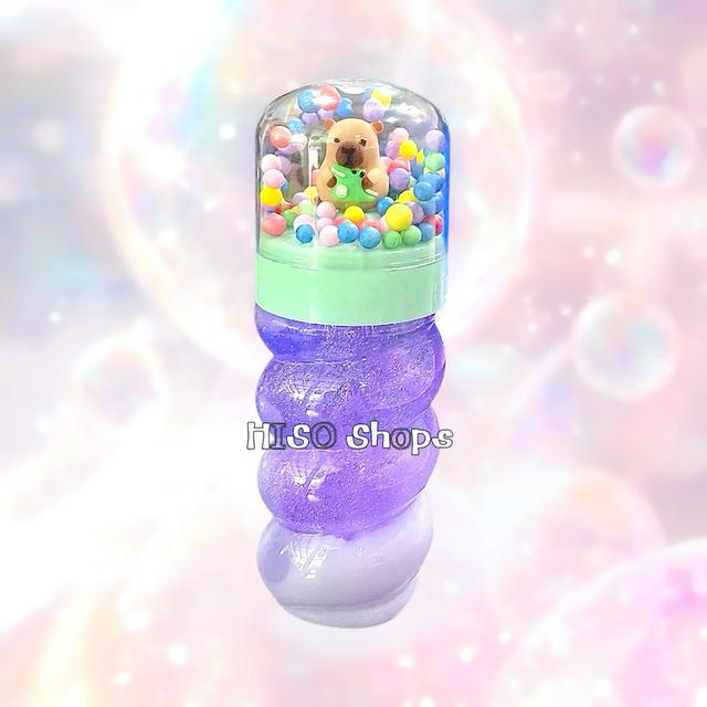 สไลม์คาปิบาร่าสุดคิ้วทึ! เนื้อนุ่มฟู เด้งดิ้ง เล่นเพลินเกินต้าน ปลอดภัยมี มอก. พร้อมกลิ่นหอมผ่อนคลาย สร้างความสุข & คลายเครียดได้จริง! 3