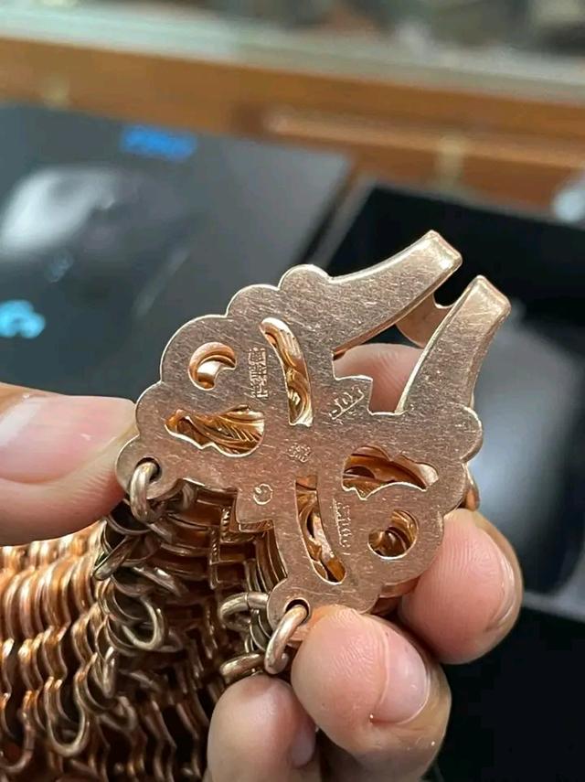 เข็มขัดนาคแท้โบราณ อายุ60ปี 3