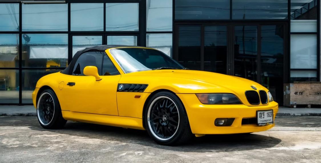 BMW Z3 ปี 1996 สีเหลือง สภาพนางฟ้า จังหวัด ลำปาง