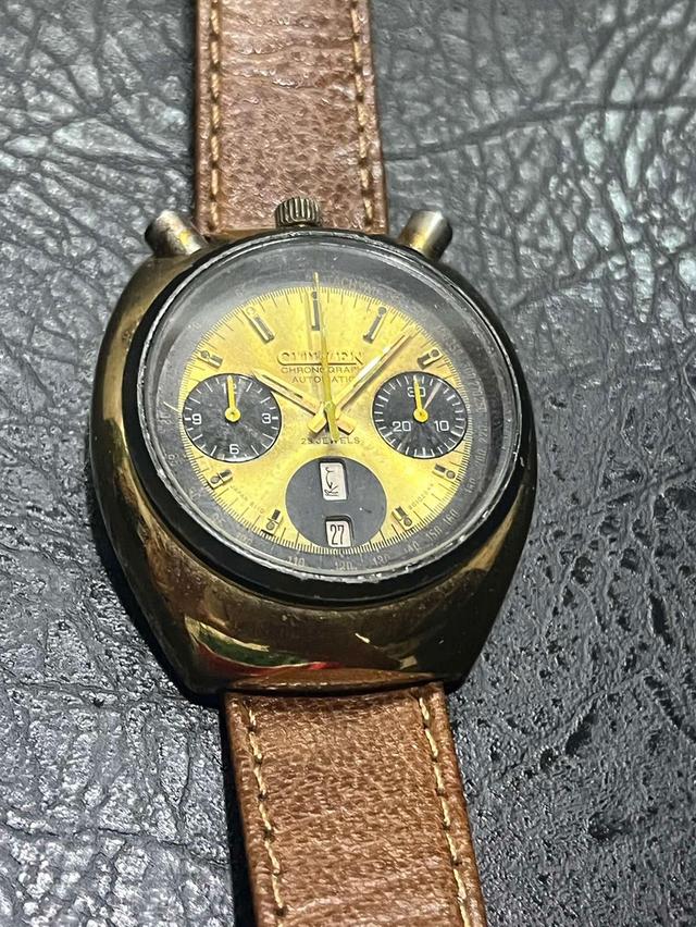 นาฬิกาในภาพคือ Citizen Bullhead หรือที่รู้จักในชื่อรุ่น Record Label Tsuno Chrono Re-Issue รูปย่อยที่ 2