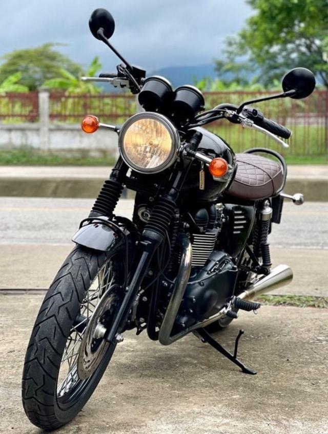 Triumph Bonneville T100 Black สภาพดีใช้งานยาวๆ 3