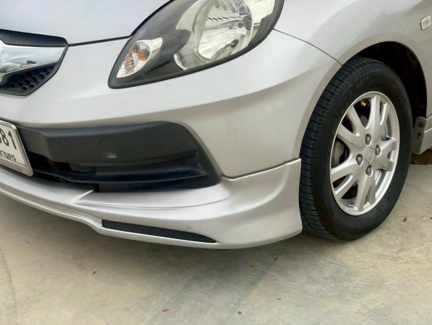 HONDA BRIO. 1.2V hatchback TOP ปี 12 สีเทา   ออโต้ 6