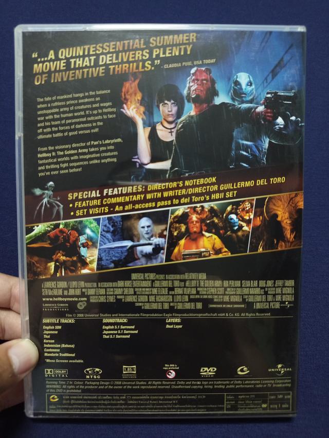 DVD Hellboy II: The Golden Army เสียงไทย/ซับไทย (แผ่นแท้) 2