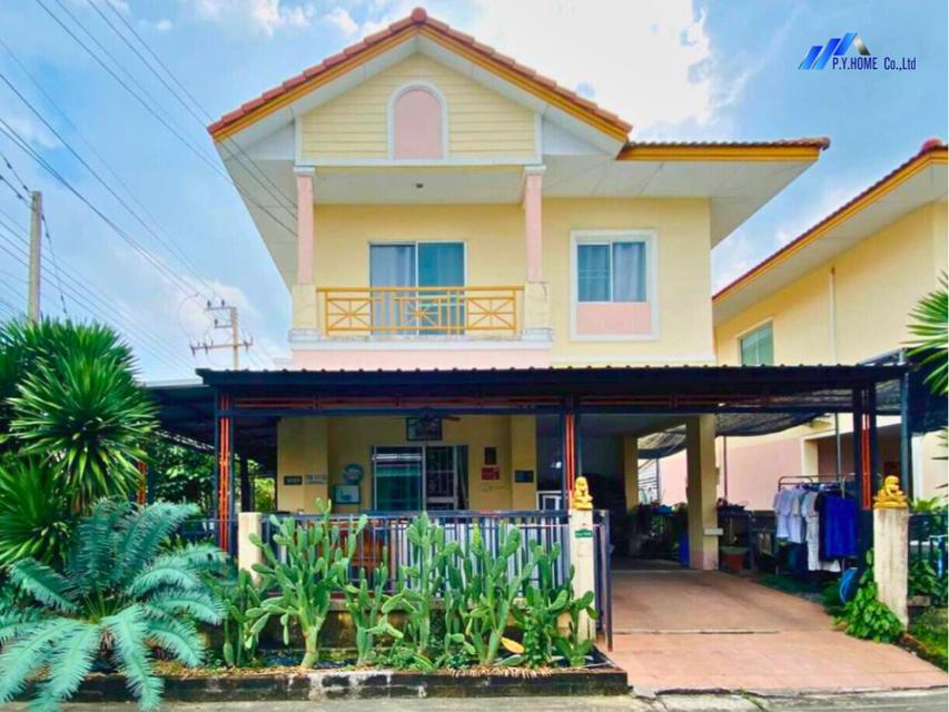 ขายบ้านเดี่ยวหลังมุม 2 ชั้น หมู่บ้านเพทายเพลส ลำลูกกา–คลอง 3 ใกล้สถานีรถไฟฟ้าคูคต 2