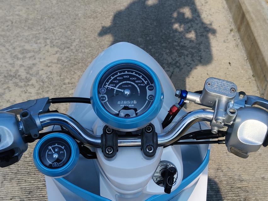 Yamaha Fino125i ปี2018 สีขาวฟ้ามุก รูปที่ 6