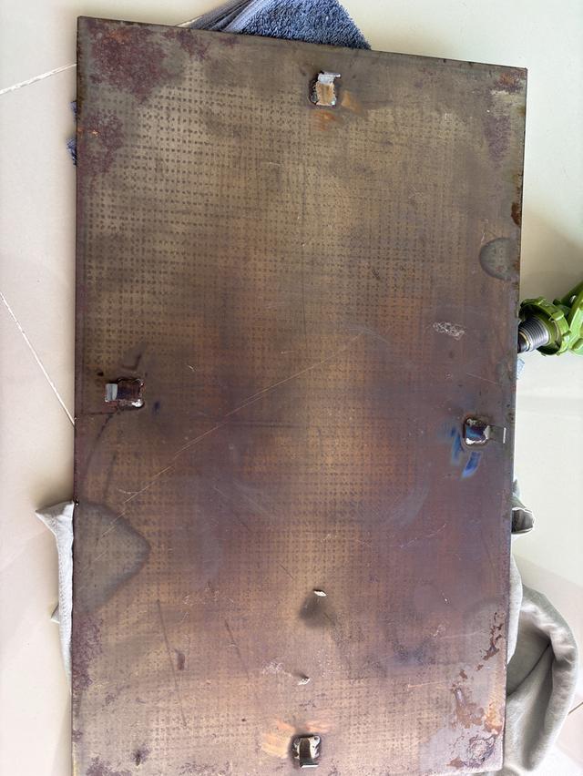 มือสอง เตาโตเกียว เตาย่างเนย หน้าเหล็กแผ่นเรียบ พร้อมอุปกรณ์ครบชุด 15