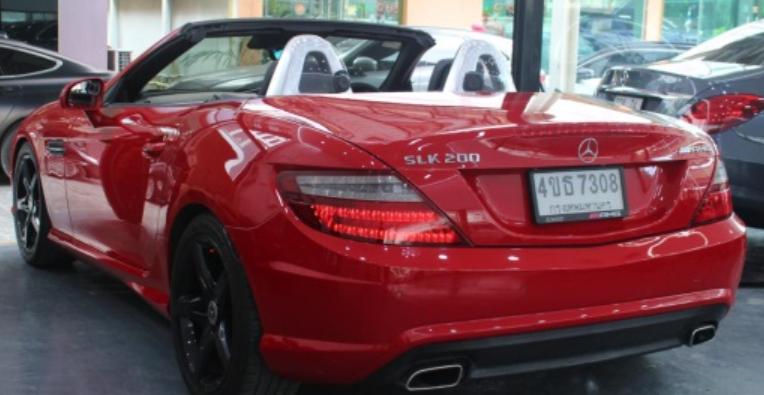 ขาย Mercedes-Benz SLK-Class สีแดง 3