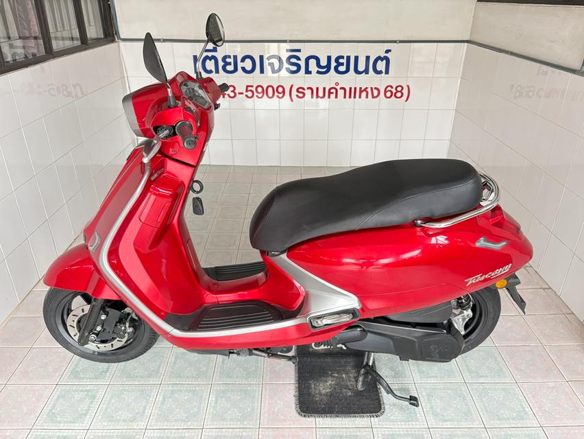 Tuscany150 Keyless สมุดคู่มือครบ ผ่อนได้ ไม่ต้องค้ำ รถมือเดียว สภาพซื้อจอด เครื่องดี ศูนย์ดี ชุดสีไร้รอย วิ่ง5000 กลางปี67 4