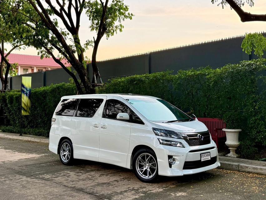 (แจ้งรหัสรถ CH3484) #Toyota #Vellfire 2.4 ZG ปี 2014 สีขาว รูปที่ 5