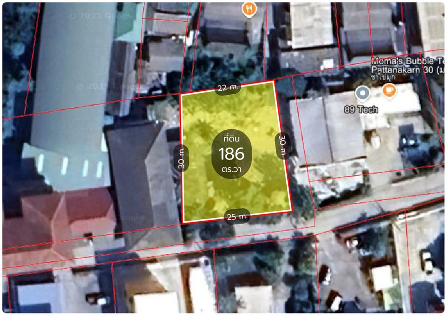 L-143 : ที่ดินถมแล้ว 186 ตร.วา ถ.พัฒนาการ 20 (ซอยอธิยุทธ) เขตสวนหลวง กรุงเทพฯ 3