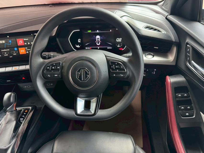 #MG 5 เครื่อง1.5 cc. รุ่นX เกียร์ AUTO ปี 2024 #รถไมล์แท้100%คะวิ่งน้อยมากๆๆคะ วิ่งมาแค่37,xxxกิโลคะ  7