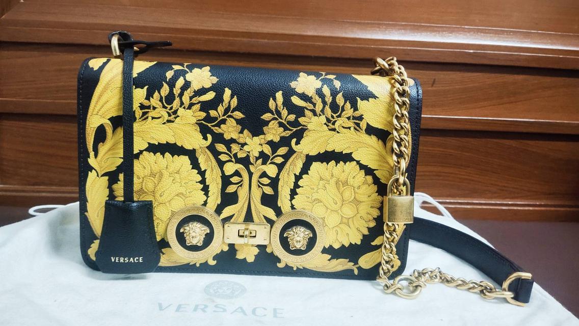 Versace Small Barocco lcon Medusa ShoulderBag+ถุงผ้า