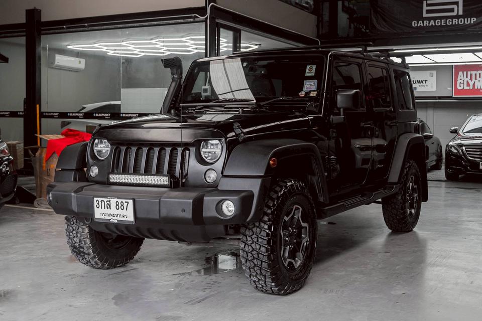 รหัสรถ 67GG887 สายลุย Jeep Wrangler Sahara 2014