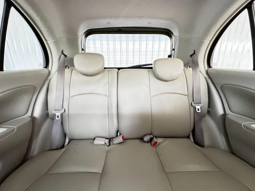 Nissan March 1.2VL เบนซิน เกียร์ออโต้  ปี2013จด2015 14