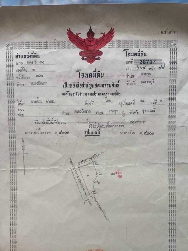 💦 ขายที่ดินติดคลองมะขามเฒ่า 4 ไร่ 77 ตร.วา – บ้านสวนริมคลอง 1.65 ล้าน! 2