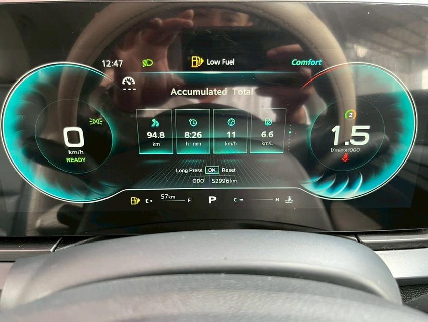  รถMG VS TOP 1.5 X SUNROOF AUTO ปี 2024 SUV สุดล้ำ ดีไซน์โฉบเฉี่ยว เทคโนโลยีจัดเต็ม  จุดเด่นไมล์แท้ 22,xxx โล ~เครื่องยนต์เบนซิน 1.5 Hybrid  4