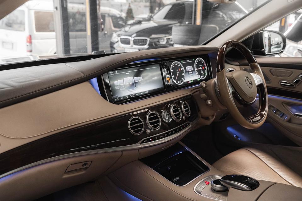 รหัสรถ 67GG7337 2017 BENZ S500e Exclusive Premium สีดำ  6
