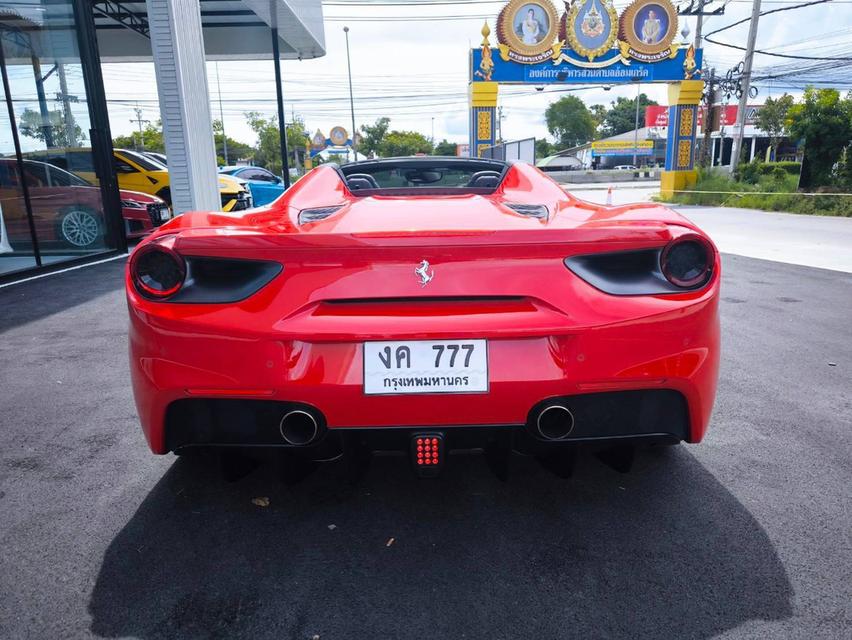 2018 FERRARI 488 GTB SPIDER สี Rosso Corsa รหัส KPV777 5