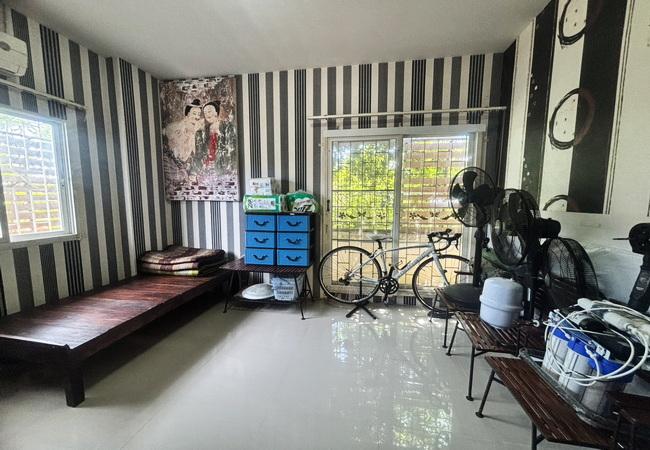 ขายบ้านเดี่ยว หมู่บ้านพาเพลิน บางขุนเทียน-ชายทะเล เนื้อที่ 54 ตร.ว. 1 ชั้น 3 นอน 2 น้ำ 7