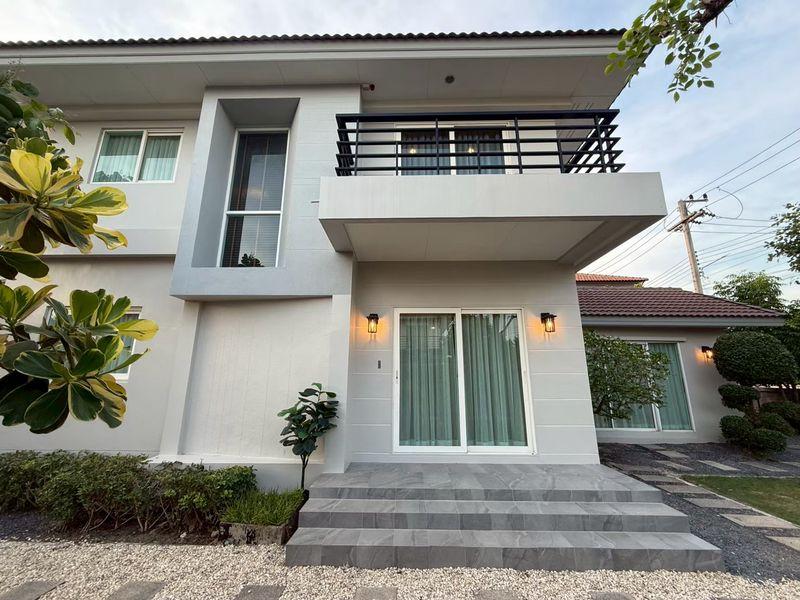 บ้านเดี่ยว หลังมุม ลําลูกกา คลอง 5 เช่า 4ห้องนอน  3ห้องน้ำ 1