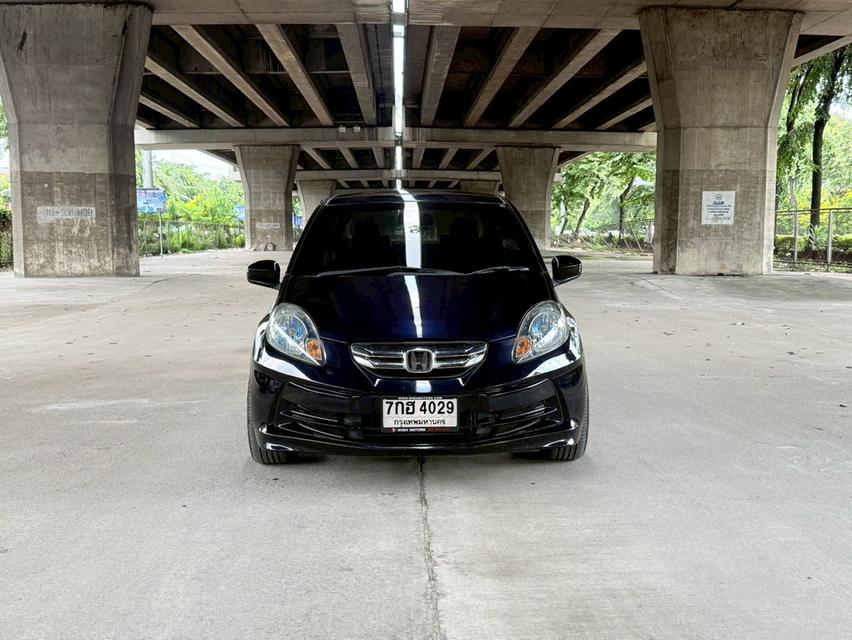 ขายรถ Honda Brio amaze 1.2 ปี 2013 สีน้ำเงิน เกียร์ออโต้ 2