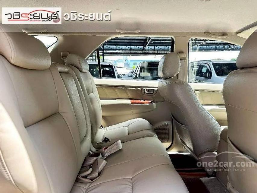 ขายรถ Toyota Fortuner 2.7V LPG ปี 2008 สีดำ เกียร์ออโต้ รูปที่ 12