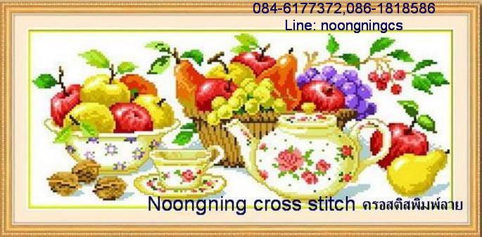 ร้าน Noongning Cross stitch ครอสติสพิมพ์ลาย จำหน่ายอุปกรณ์ครอสติส ภาพติดเพชร829