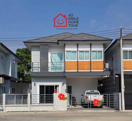 บ้านแฝดสไตล์บ้านเดี่ยว 2 ชั้น | บ้านยู ซอย 12 ชลบุรี  ฟังก์ชันใหญ่ 4 ห้องนอน พร้อมชั้นลอย 1
