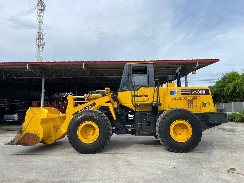 รถตักล้อยาง KOMATSU WA380-3 บุ้งกี๋ 3 คิว 4