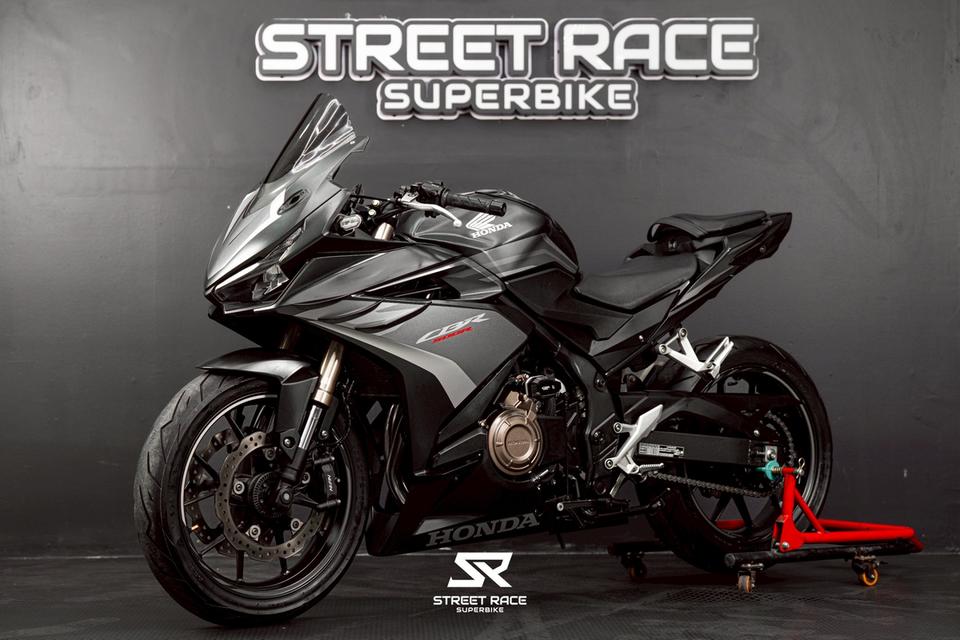 HONDA CBR500R 2023 สีดำ รถสวย สภาพดี รูปที่ 4