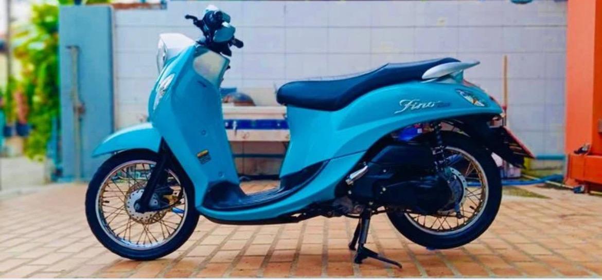 Yamaha Fino สีฟ้า ปี 2022 1