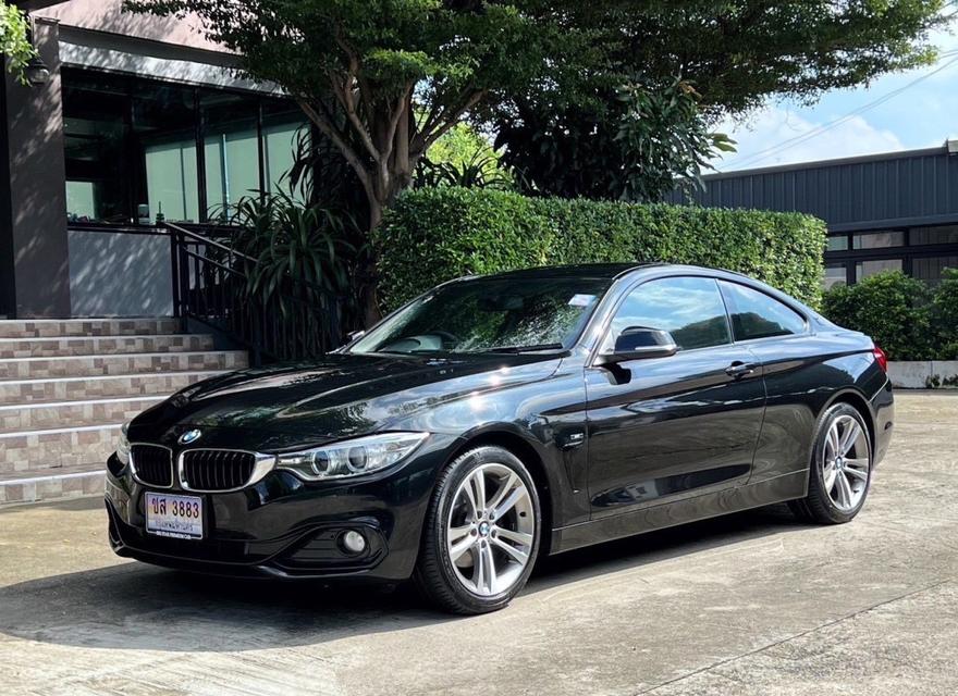 2015 BMW 420D ( ดีเซล ) F32 รถมือเดียวออกป้ายแดง รถวิ่งน้อย เข้าศูนย์ทุกระยะ ไม่เคยมีอุบัติเหตุครับ 4